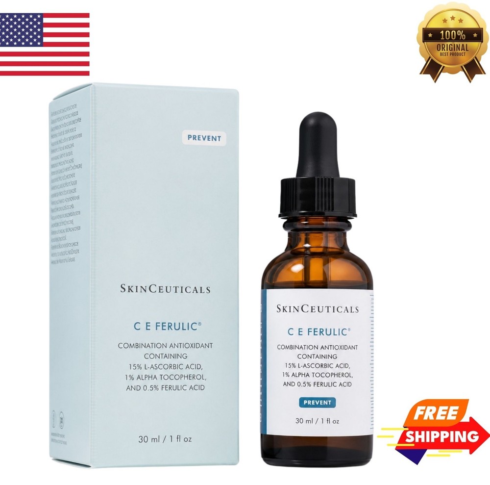 SkinCeuticals C E Ferulic Vitamin C Serum 1 fl oz 30ml 15% L-Ascorbic Acid New