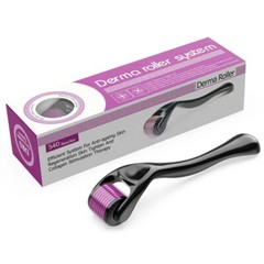 3 Pairs Derma Roller – 0.25mm & 0.50mm & 1.50mm / 540 Scar Titanium Microneedle