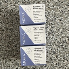 Beauty Tighten & Lift Neck Cream w/Cupuacu Butter & Matribust 1.7 fl oz Pack 3