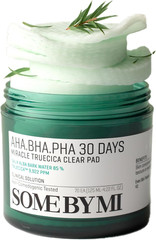 SOME BY MI AHA BHA PHA 30 Days Miracle Truecica Clear Pad – 70 Pads – Korean Exf