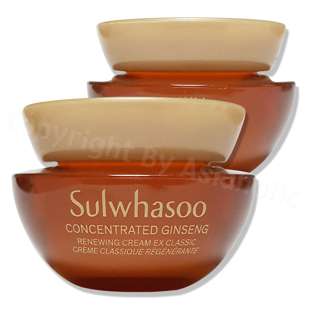 Sulwhasoo Concentrated Ginseng Renewing Cream EX Classic 5ml (1pcs ~ 10pcs) New