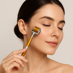 Reiland ZGTS Derma Roller – Microneedling Tool for Face & Hair Regrowth 6 Sizes