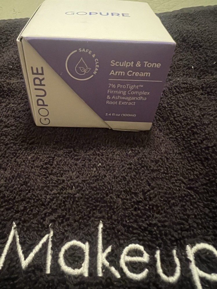 Gopure Sculpt & Tone Arm Cream 3.4 fl oz (100ml) Exp. 05/27 Sealed New