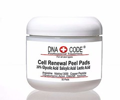 30% Glycolic Cell Renewal Peel Pads, Salicylic Acid, Lactic Acid, Argireline.