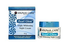 Aroma Care Pearl Glow Night Cream 15gm Brightening Anty Wrinkle Moisturizing Pro