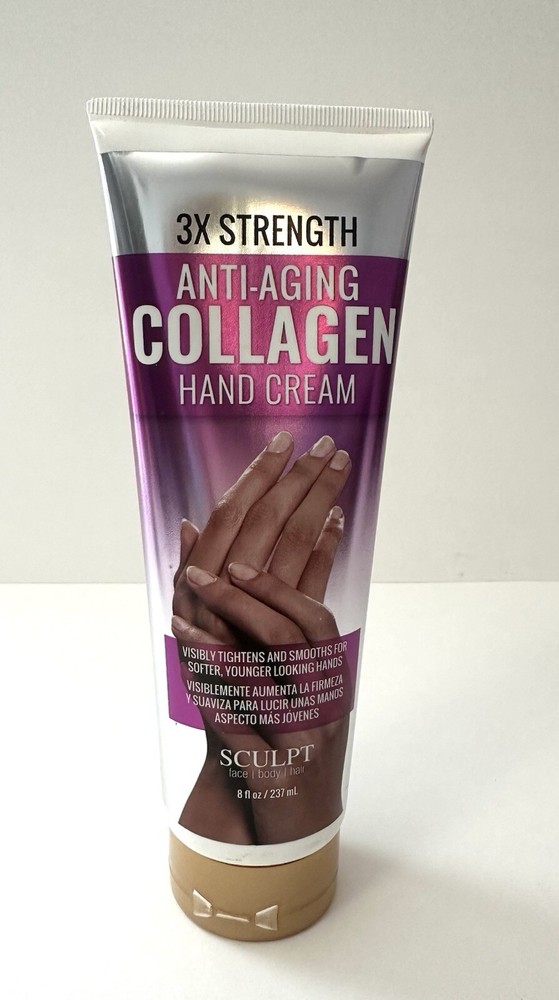 Sculpt Anti-aging Collagen Hand Cream 3X Strength 8 fl. oz