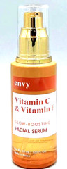 ENVY Vitamin C & Vitamin E Glow-Boosting Facial Serum 1.69 OZ.Exp 05/2026