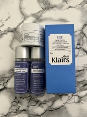 Dear Klairs K-Beauty Bundle EGF Blue Youth Drop Toner Vitamin E Mask NEW