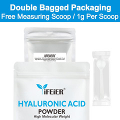 Hyaluronic Acid Powder | High Molecular Weight Hyaluronic Acid Serum Powder | 1o