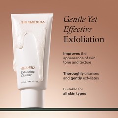 SkinMedica AHA/BHA Exfoliating Cleanser 177.4ml 6oz BRAND NEW FAST SHIP