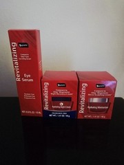 SET of 3, b-pure Revitalizing Hydrating Moisturizer, Night Cream, Eye Serum New