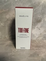 Maelys TOO-FINE Clinically Proven Face Sculpting Serum 15 mL. / 0.5 Fl. Oz. NIB
