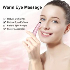 TOUCHBeauty Portable Eye Massager Wand w/ 40℃ Heated & Sonic Vibration Treatment