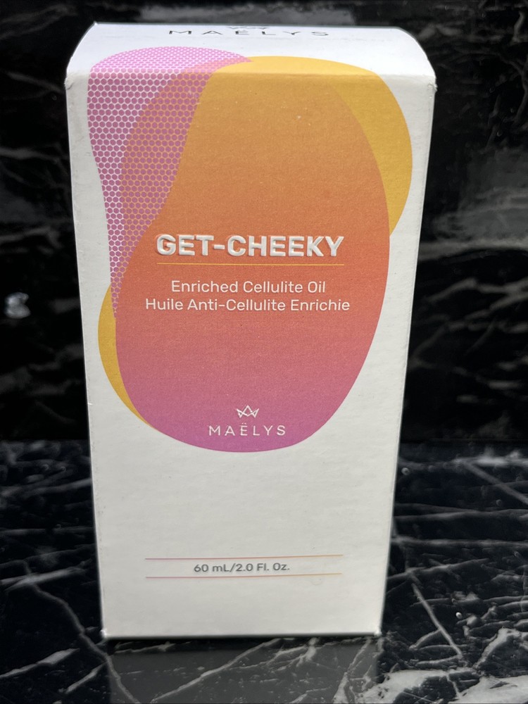 Maelys GET-CHEEKY Enriched Cellulite Oil 2 oz NEW Free Shipping