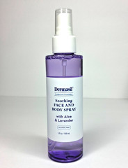 Dermasil Face and Body Spray Rose Water Aloe Honey Lavender Witch Hazel