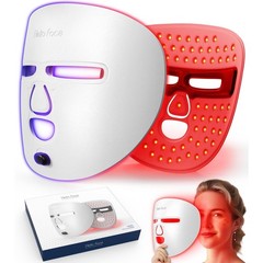 LED+Light+Therapy+Face+Mask+336+LED+Anti+Aging+Wrinkle+Acne+Red+Blue+Light+Skin+