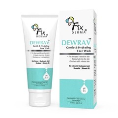 Fixderma Dewrav Gentle & Hydrating Face Wash with 6% Oats Extract 100Ml