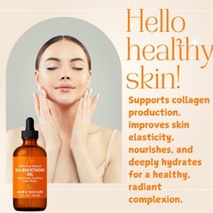 Organic Rosemary Pumpkin Saw Palmetto Hair Scalp Oil for Regrowth, Hair Loss