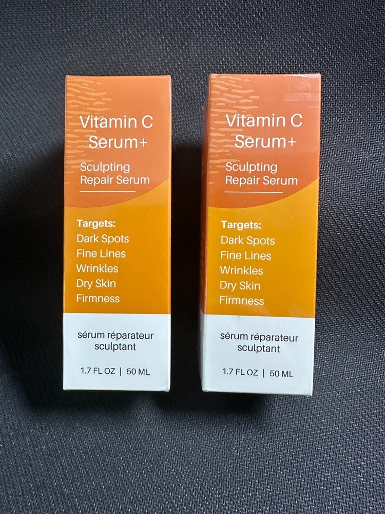 NEW! 2x Levaye Cosmetics – Vitamin C Serum + Sculpting Serum Bundle
