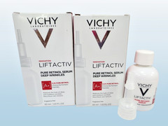 VICHY LIFTACTIV PURE RETINOL SERUM DEEP WRINKLES 1.01 OZ BOXED LOT OF 2