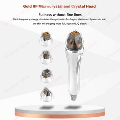 2in1 Fractional RF Machine 10/25/64/nano Cartridge Head Wrinkle Acne Removal