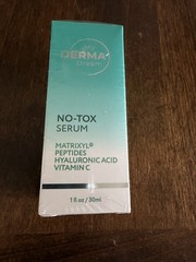 My Derma Dream No-Tox Serum Matrixyl Peptides Hyal. Acid Vit C 1 oz Ex 2029