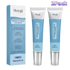 2Pack Firming Eye Serum ideal for Rapid Reduces Under-Eye Bags, Wrinkles, Dark C