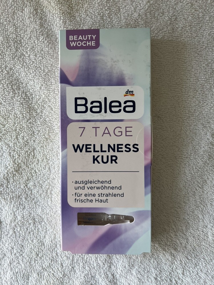 NIB Balea 7 days wellness facial treatment ampoules 7 x 1 ml Made in Germany