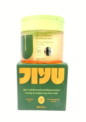 JIYU Skin Cell Renewal & Rejuvenation Toning Brightening Face Pads 100 Pads