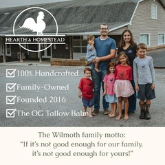 Hearth And Homestead Handmade Whipped Tallow Balm Unscented/Herb-Infused –