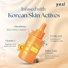 Yes! Skincare You are B-RIGHT Vitamin C Serum with Korean Actives, 30g