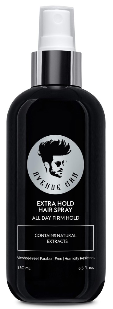 Avenue Man Hair Spray for Men – Premium Mens Hairspray 8.5 Fl Oz (Pack of 1)