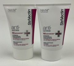 2 Pack StriVectin SD Advanced PLUS Moisturizer 1.6 oz Each Anti-Wrinkle Cream