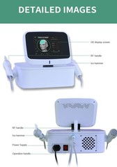 2in1 RF Micro-n-eedle Machine Cold Hammer Anti Scars Spot Wrinkle Removal Beauty