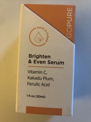 Go Pure Brighten And Even Serum for Skin Vitamin C, Kakadu Plum Ferulic Acid