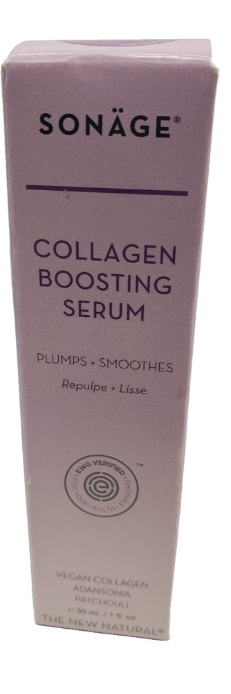 Sonäge Collage Boosting Serum, Cruelty Free, Botanical ingredients 1 fl. oz.