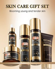5-in-1 Anti-Aging Moisturizing Skincare Set for Wrinkles & Fine Lines, Beauty Gi