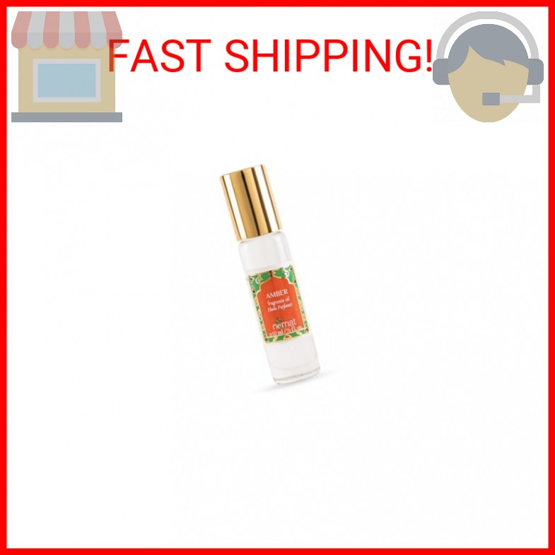 Nemat International Amber Perfume Oil Roll-On – Long Lasting Alcohol Free Amber