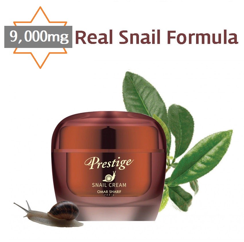 OS Snail Cream Real Snail Formula 9,000ml Moisturizer Korea Cosmetic 1.76oz(50g)