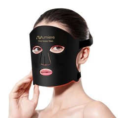 Numiere Time Keeper LED Face Mask Blue / Red / NIR Light Therapy -New Open Box