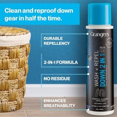 Grangers Down Care Kit with Wash + Repel for 2 In 1 10 Fl Oz (Pack of 1)