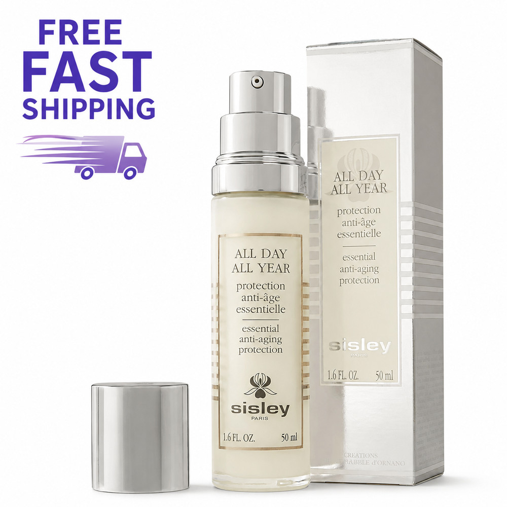 Sisley Paris All Day All Year Essential Anti-Aging Cream 50ml 1.6oz New Sealied