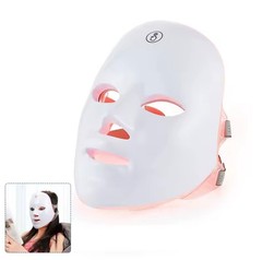 Wireless 7 Colors LED Face Beauty Machine Photon Facial Neck Skin Tighten Rejuve