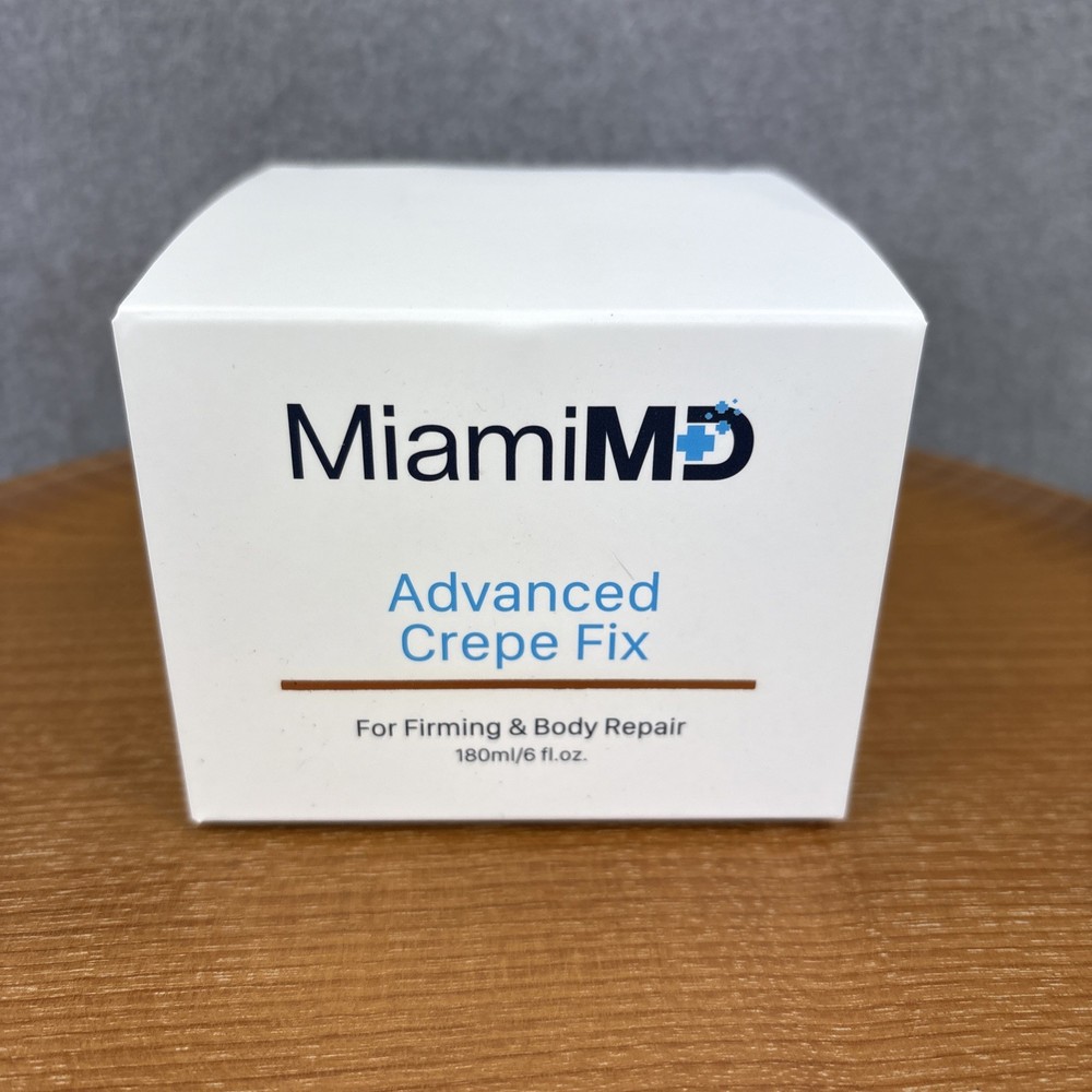MiamiMD (Miami MD) ADVANCED CREPE FIX For Firming & Body Repair 6oz Jar Sealed