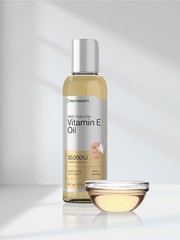 Horbäach Vitamin E Oil For Skin and Face | 30,000 IU | 4 fl oz | 100% Pure Oils.