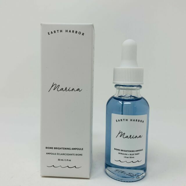 Marina Earth Harbor Biome Brightening Ampoule 1oz 30 Ml Natural