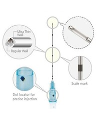 5-100Pcs Blunt-Tip Cannula with Puncture for Fillers, USA Seller , FDA Listed US