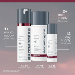 Dynamic Skin Recovery SPF50, Anti-Aging Face Sunscreen Moisturizer, Medium-Weigh