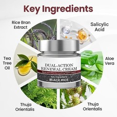Daily Use Hydrating Renewal Cream with Black Rice – Gel for Smoother Skin