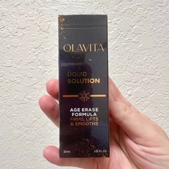 Olavita Liquid Solution Age Erase Formula Anti-Aging Serum 30ml 1.01 fl oz NEW